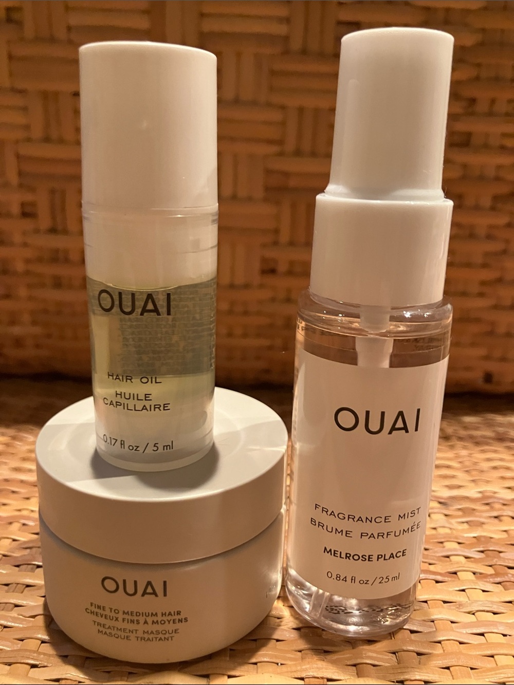 OUAI Travel Set All New!